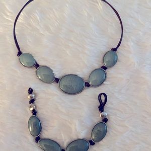 Necklace and bracelets sets. 2 costume jewelry.